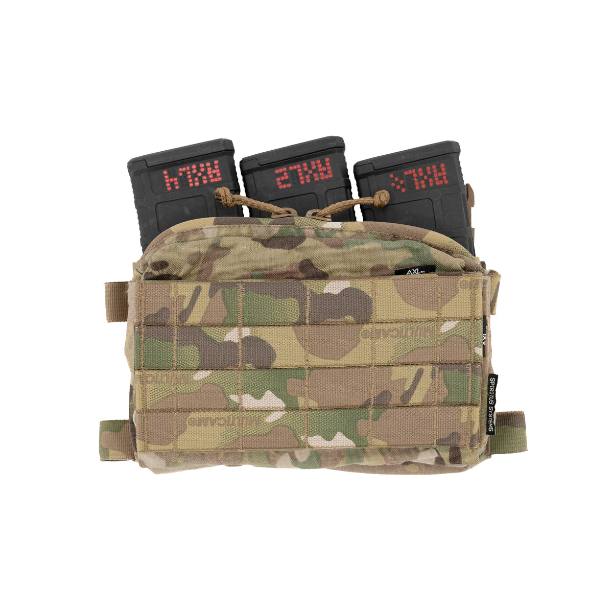 Full MOLLE Panel for Spiritus Systems Micro Fight Chest Rig – AXL