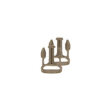 Loop Latch Buckles - Male (Pair)