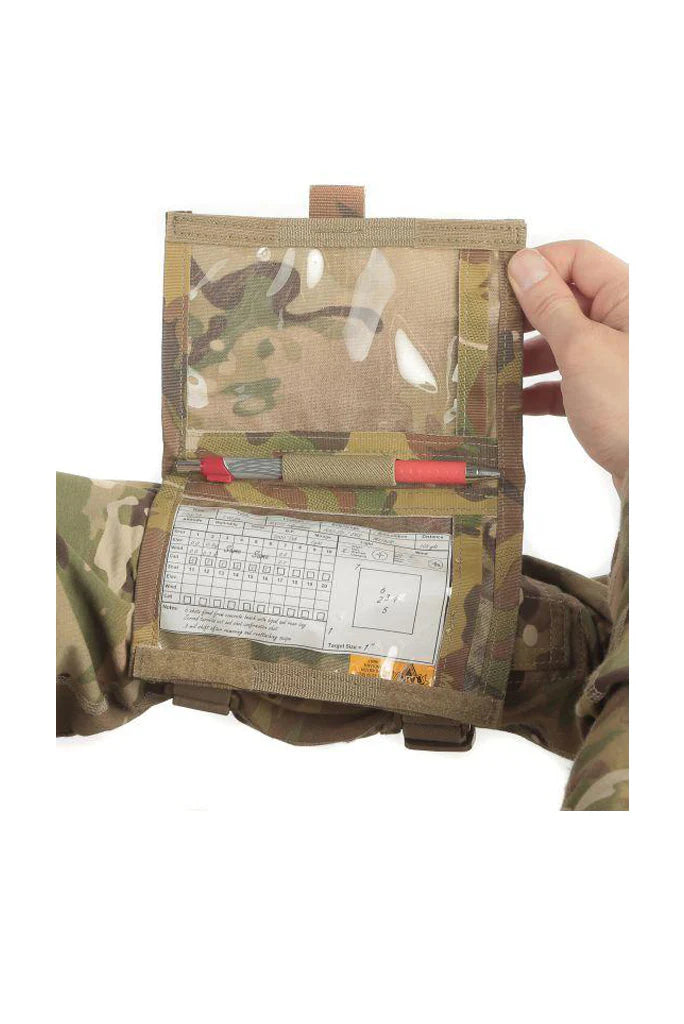 dope card holder sleeve Tactical QB Sleeve-Arm DOPE Card Holder Multicam