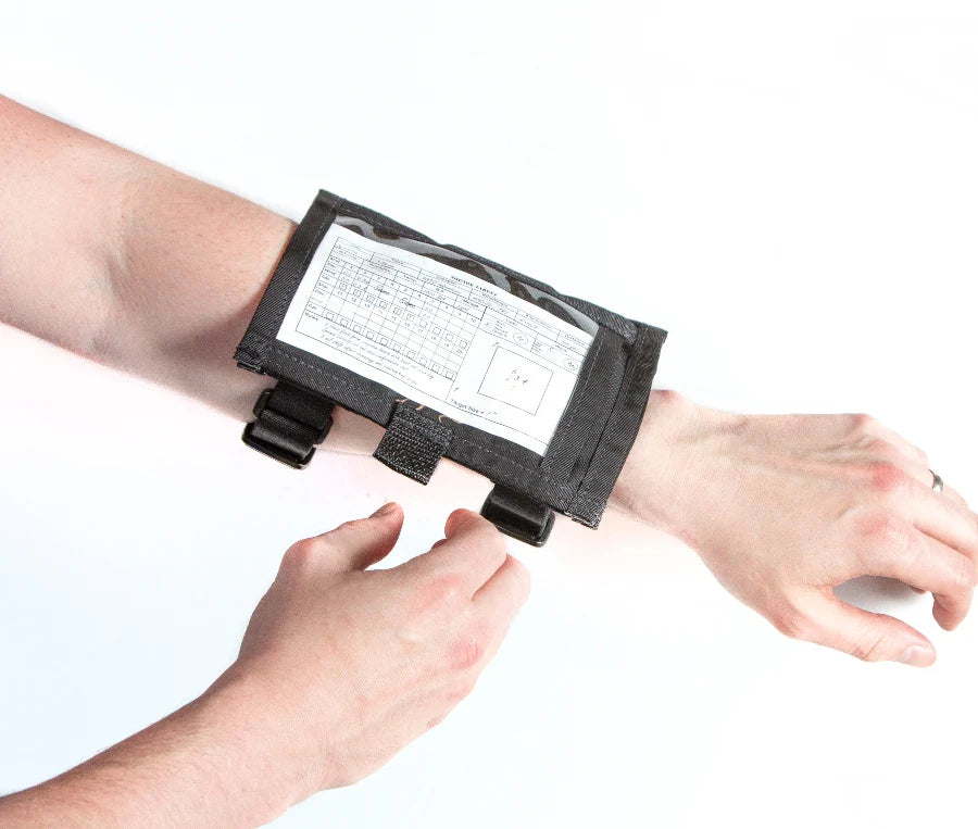 Tactical QB Sleeve-Arm DOPE Card Holder