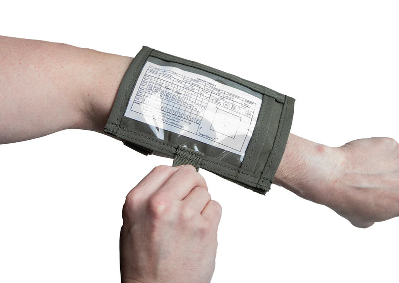 Tactical QB Sleeve-Arm DOPE Card Holder