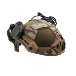Helmet Fuzz Covers - Multicam Black