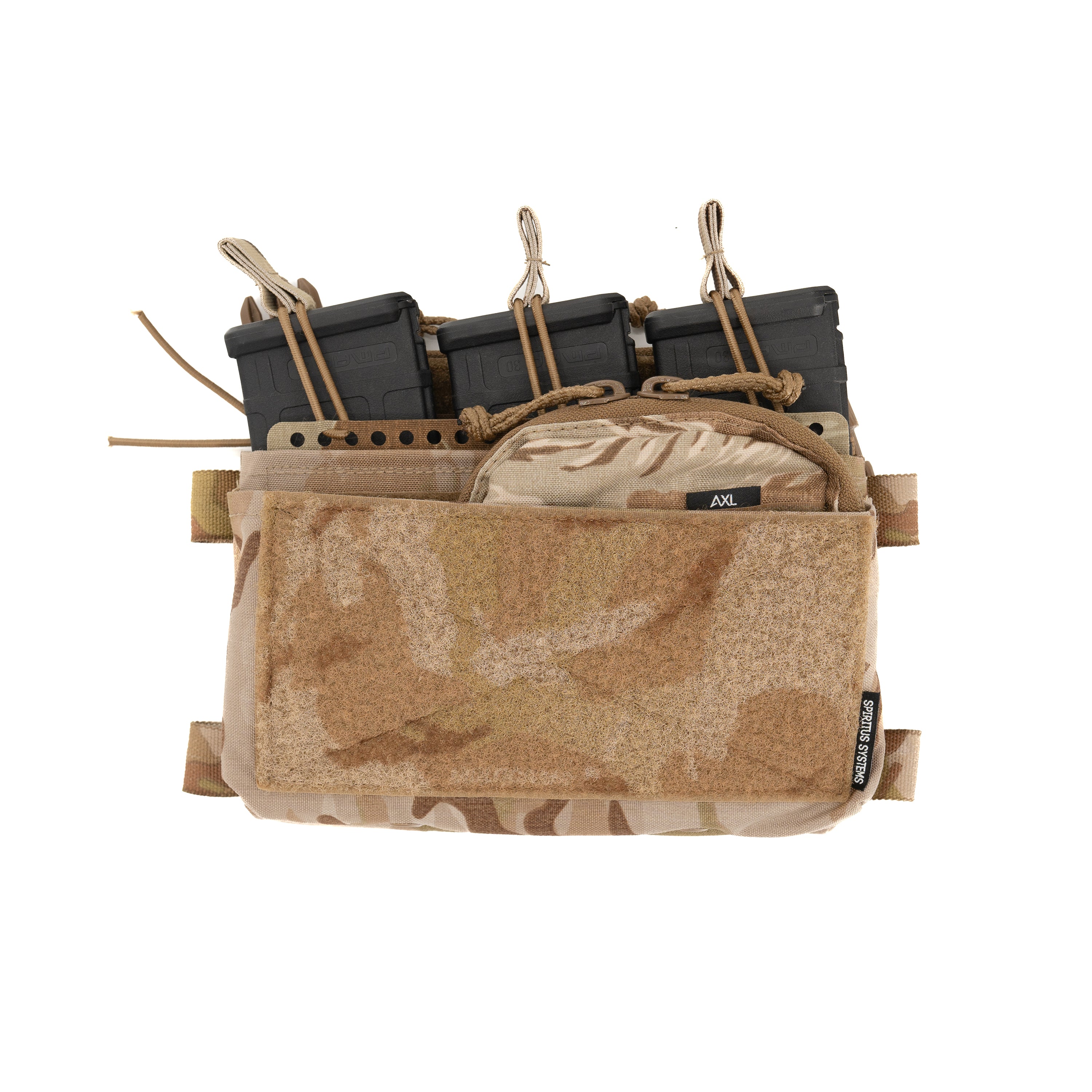 Micro Fight Half Hi-Top Zipper Insert - Desert Tiger Stripe &ndash