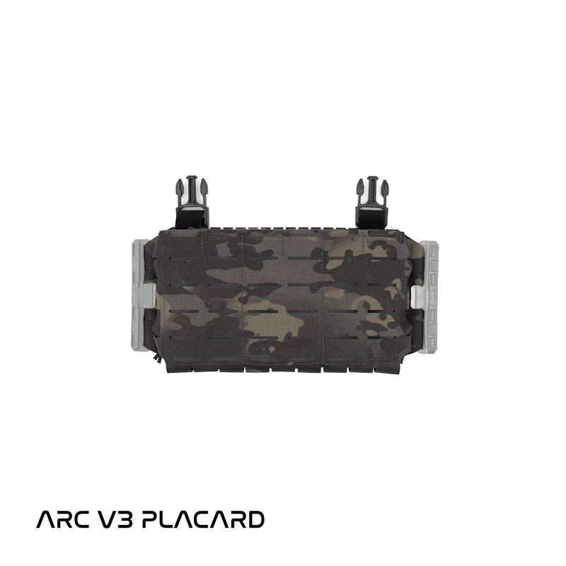 Shaw Concepts ARC V3 (AXL Exclusive) Placard - Triple RAM Insert - Multicam Black