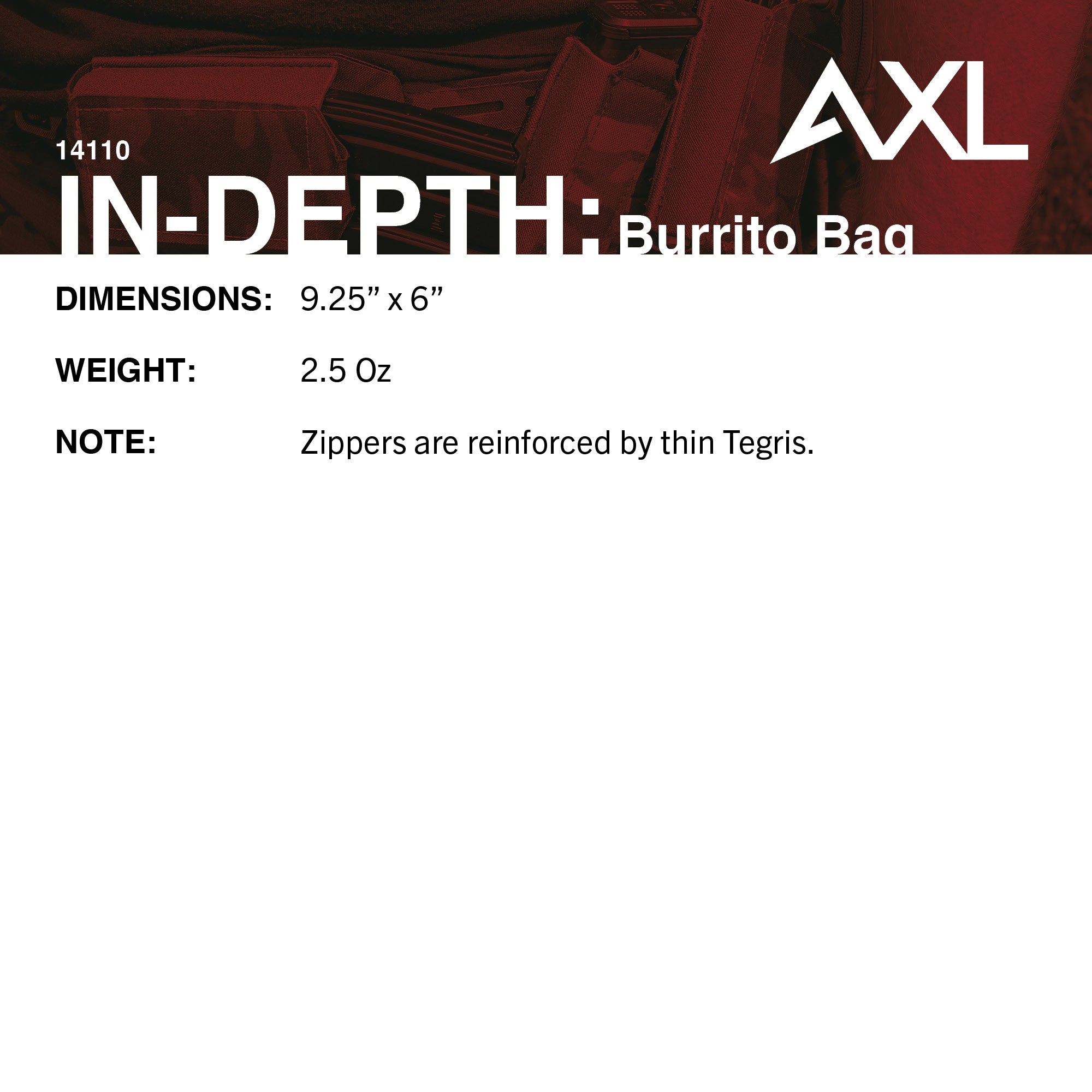 Burrito Bag – AXL – Burrito Bag