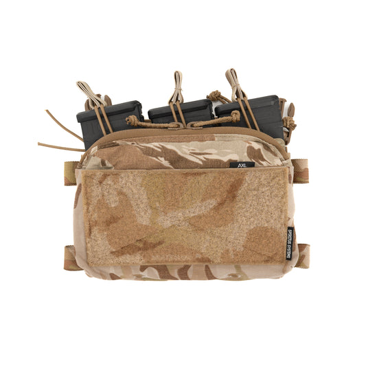 Micro Fight Hi-Top Full Zipper Insert  - Desert Tiger Stripe