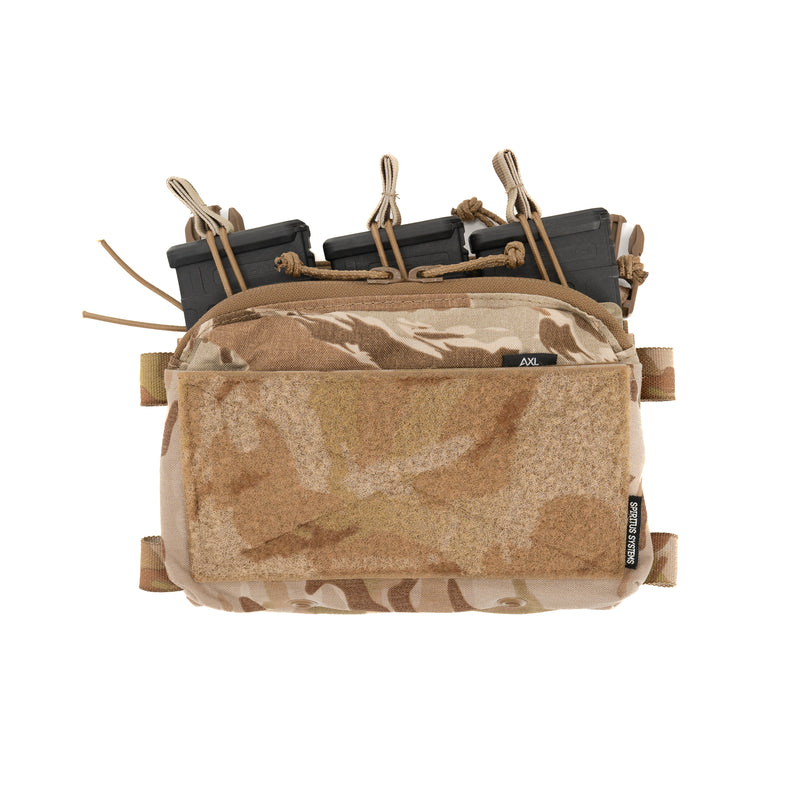 Micro Fight Hi-Top Full Zipper Insert  - Desert Tiger Stripe