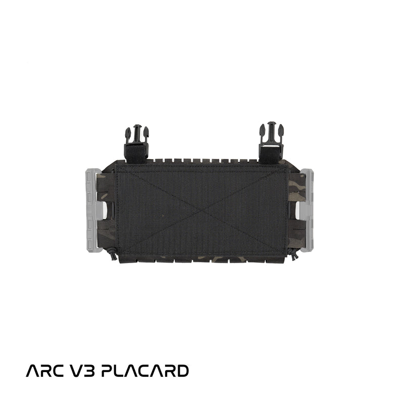 Shaw Concepts ARC V3 (AXL Exclusive) Placard - Triple RAM Insert - Multicam Black