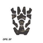 Helmet Fuzz Covers - Multicam Black