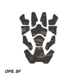 Helmet Fuzz Covers - Multicam Black