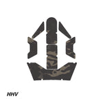 Helmet Fuzz Covers - Multicam Black