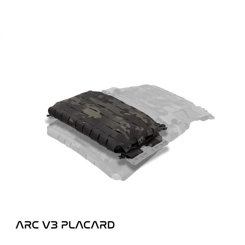 Shaw Concepts ARC V3 (AXL Exclusive) Placard - Triple RAM Insert - Multicam Black