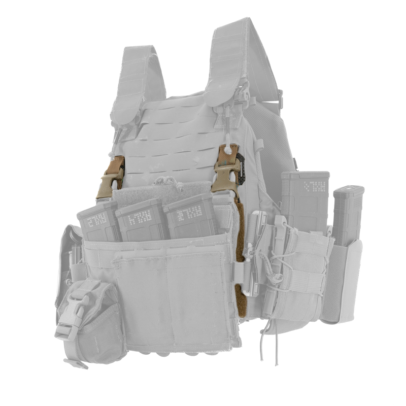 Adaptive Vest Placard (AVP) for FirstSpear Carriers | Size 1 | Coyote Brown