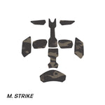 Helmet Fuzz Covers - Multicam Black