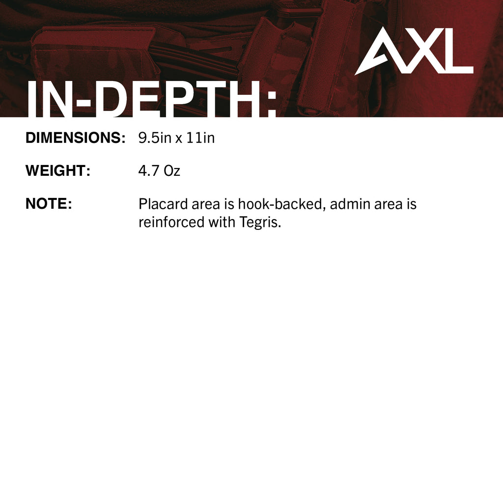 AXL™ Adaptive Vest Placard (LV-MBAV)