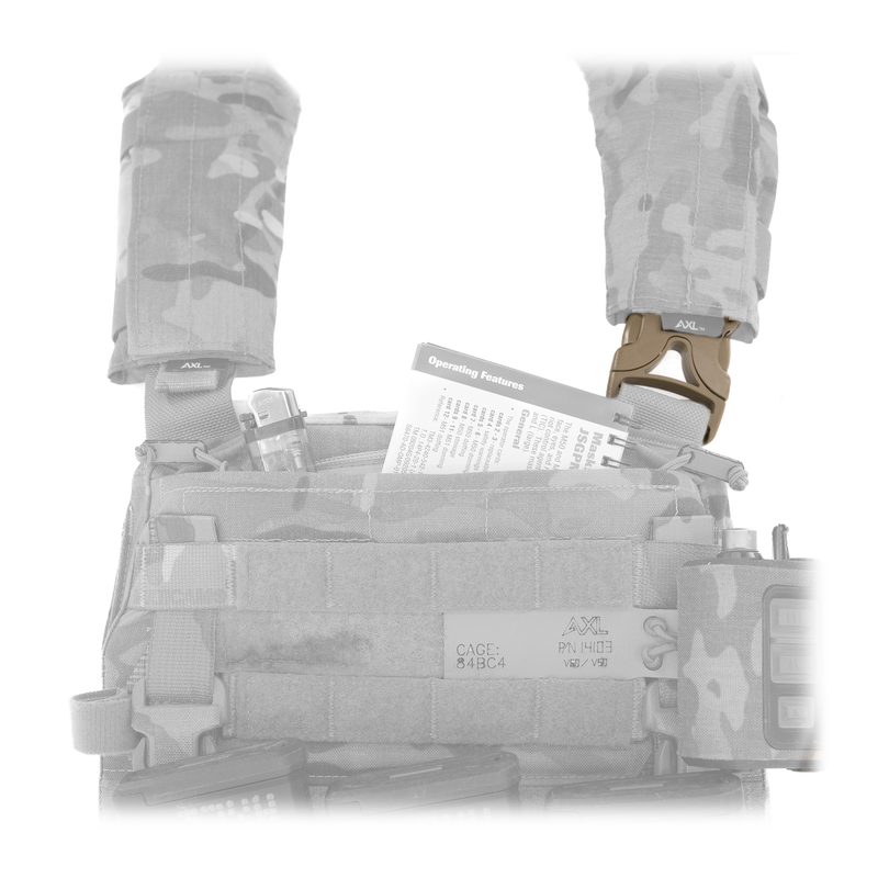 Shoulder Retrofit Kit for the Crye Precision® AVS™ | Coyote Brown