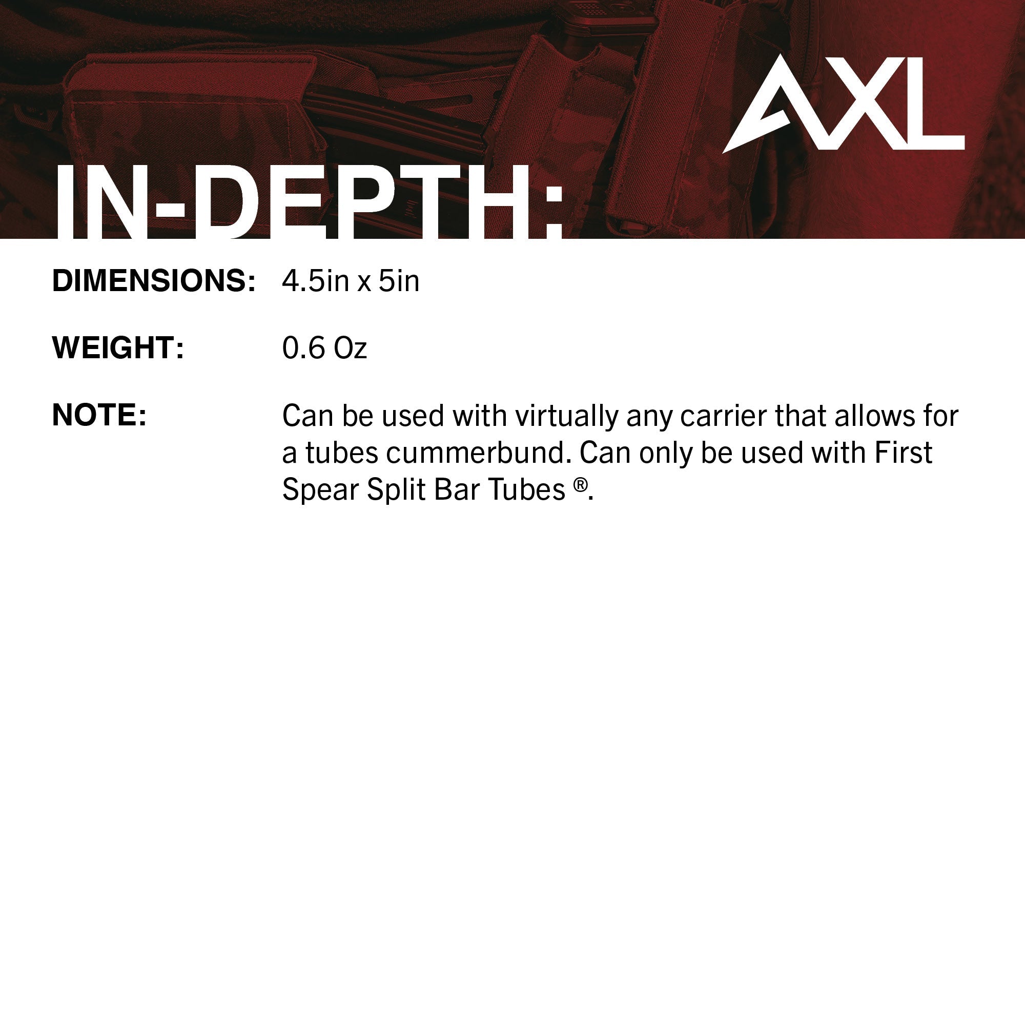 Standard Tubes Adapter |AXL Advanced