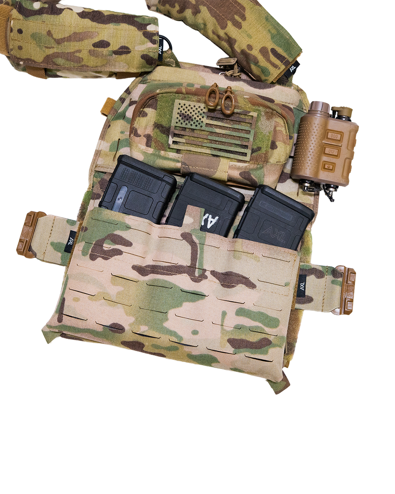 Micro Tubes Adapter with Male Tubes Buckle - Single - Multicam