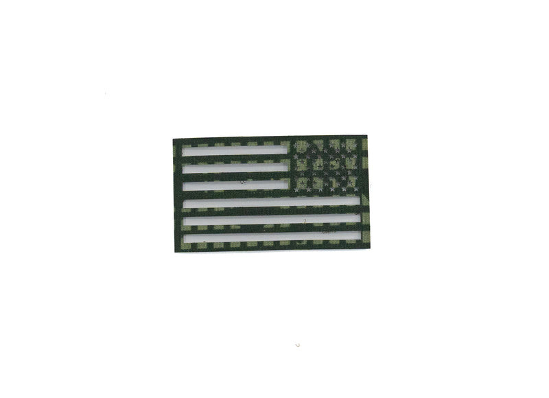 FusionEdge American Flag Patch | Small | Reversed