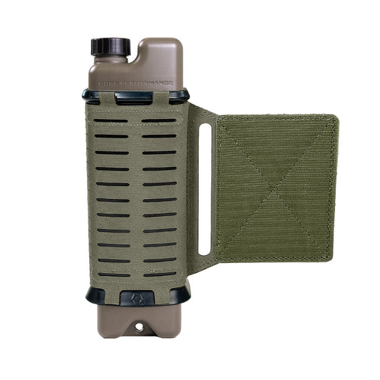 ICEFLASK™ Cooling, Heating and Hydration Water Canteen with Wing or MOLLE Holster (16.9oz / 500ml)
