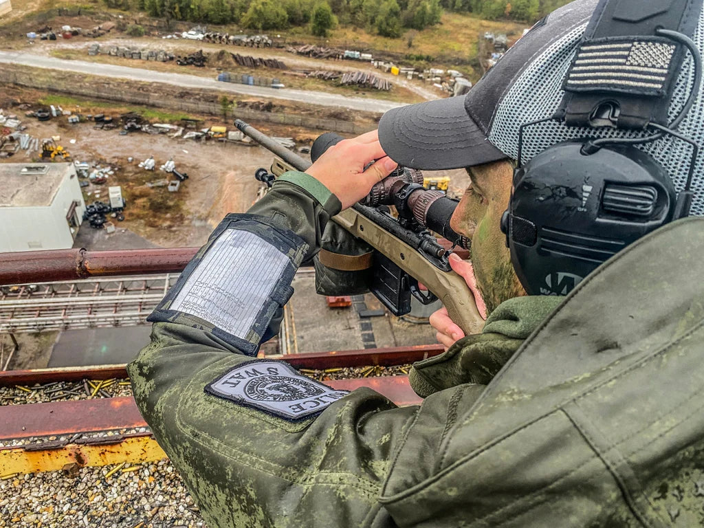 Tactical QB Sleeve-Arm DOPE Card Holder