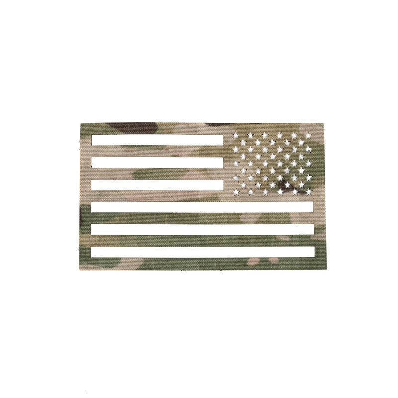 FusionEdge American Flag Patch | Small | Reversed