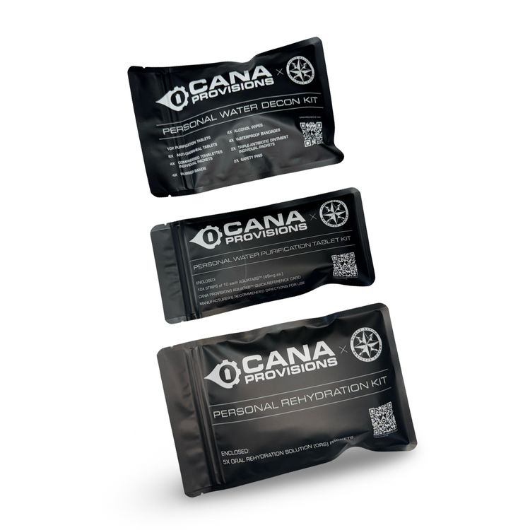 Personal Decon Water Combo Kit