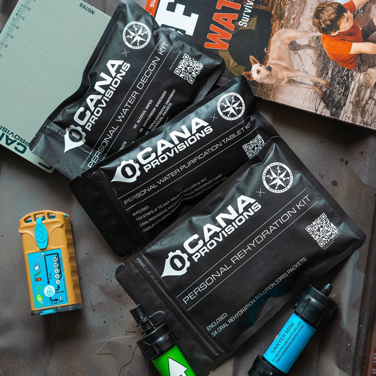 Personal Decon Water Combo Kit