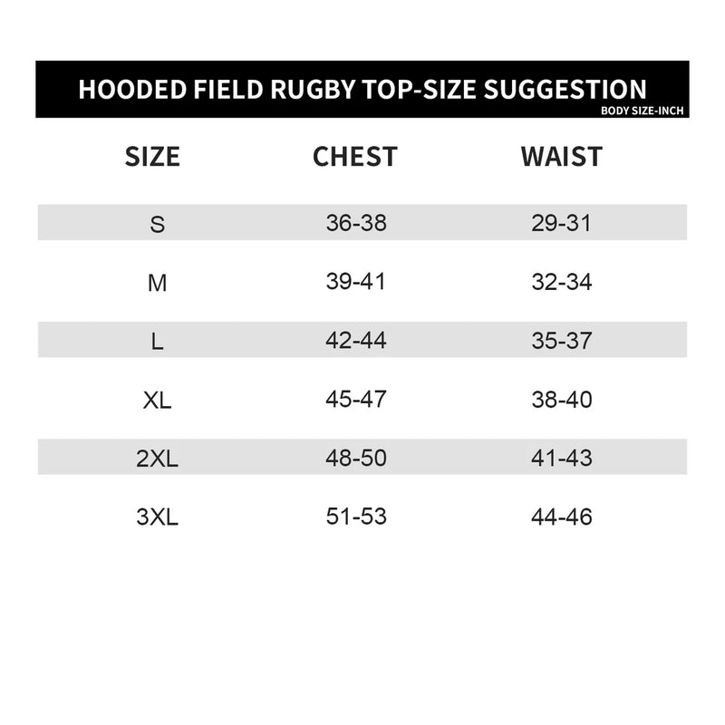 13th Heaven Co | HOODED FIELD RUGBY TOPS